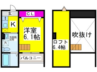 シュトゥルデール幸通の物件間取画像